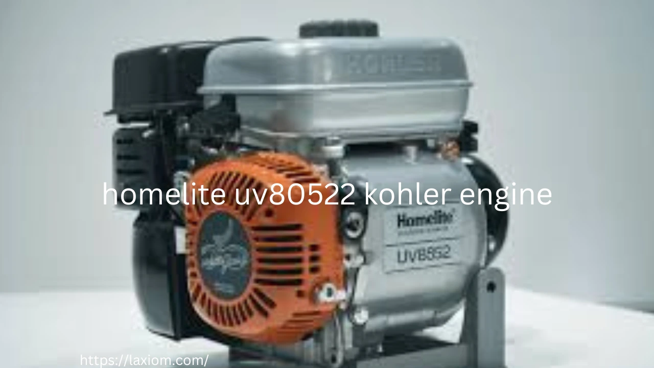 homelite uv80522 kohler engine